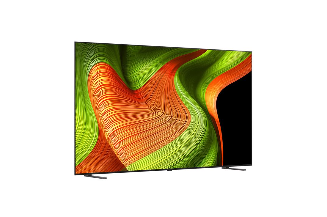 LG 83-дюймовый телевизор Smart TV LG OLED AI B5 4K 2025 года, side view, OLED83B5RLA, thumbnail 3