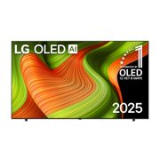 LG 83-дюймовый телевизор Smart TV LG OLED AI B5 4K 2025 года, front view, OLED83B5RLA, thumbnail 1