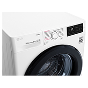 LG Стиральная машина LG с фронтальной загрузкой, 9 кг, Стирка с паром Steam, 6 движений заботы, F4M5VS6W, thumbnail 4