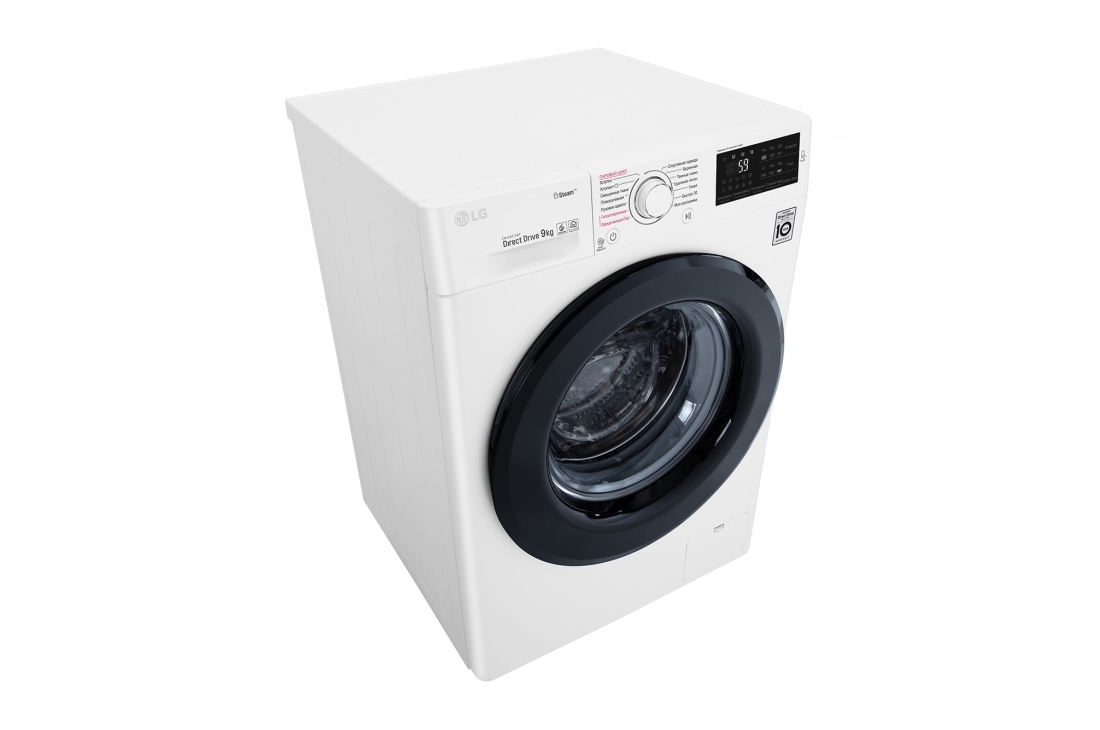 LG Стиральная машина LG с фронтальной загрузкой, 9 кг, Стирка с паром Steam, 6 движений заботы, F4M5VS6W, thumbnail 9