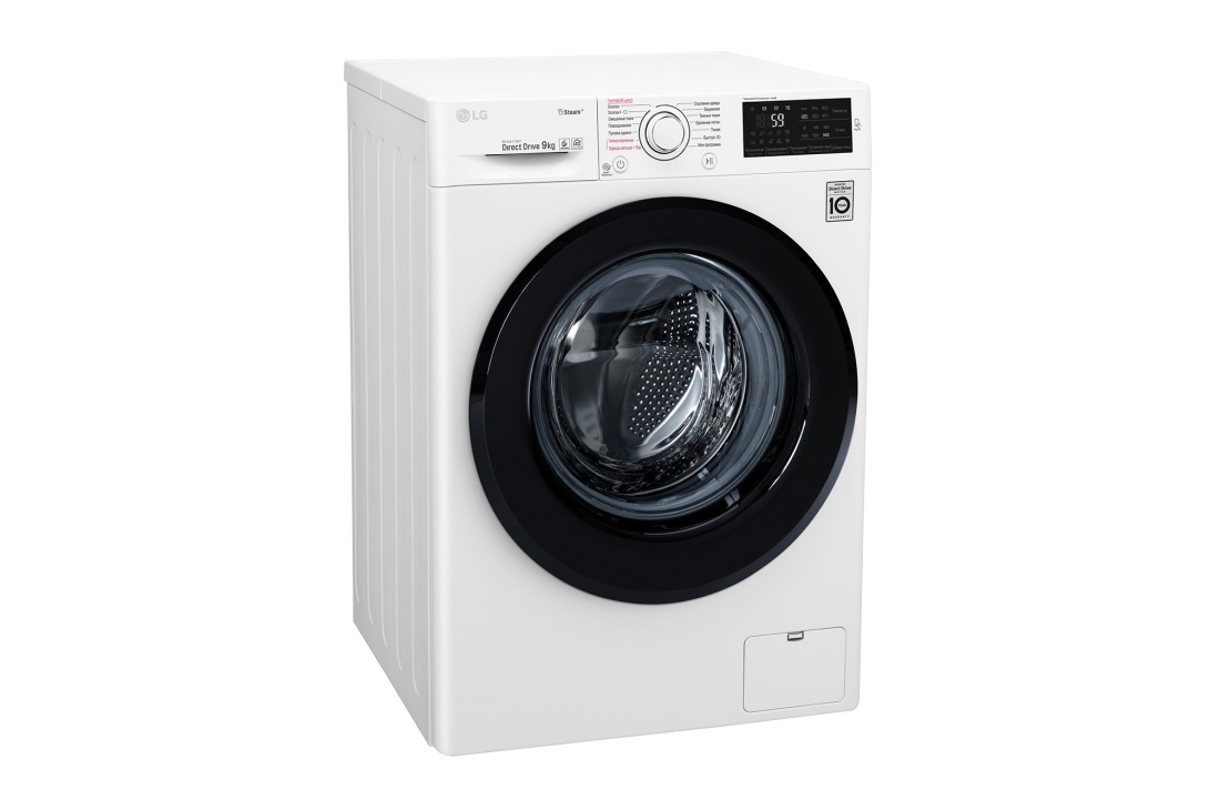 LG Стиральная машина LG с фронтальной загрузкой, 9 кг, Стирка с паром Steam, 6 движений заботы, F4M5VS6W, thumbnail 11