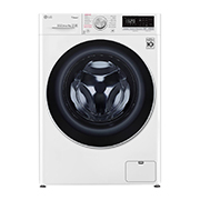 LG Стиральная машина с искусственным интеллектом LG AI DD, 9 кг, Steam, дверь из закаленного стекла, ThinQ, F4V5VS0W, thumbnail 1