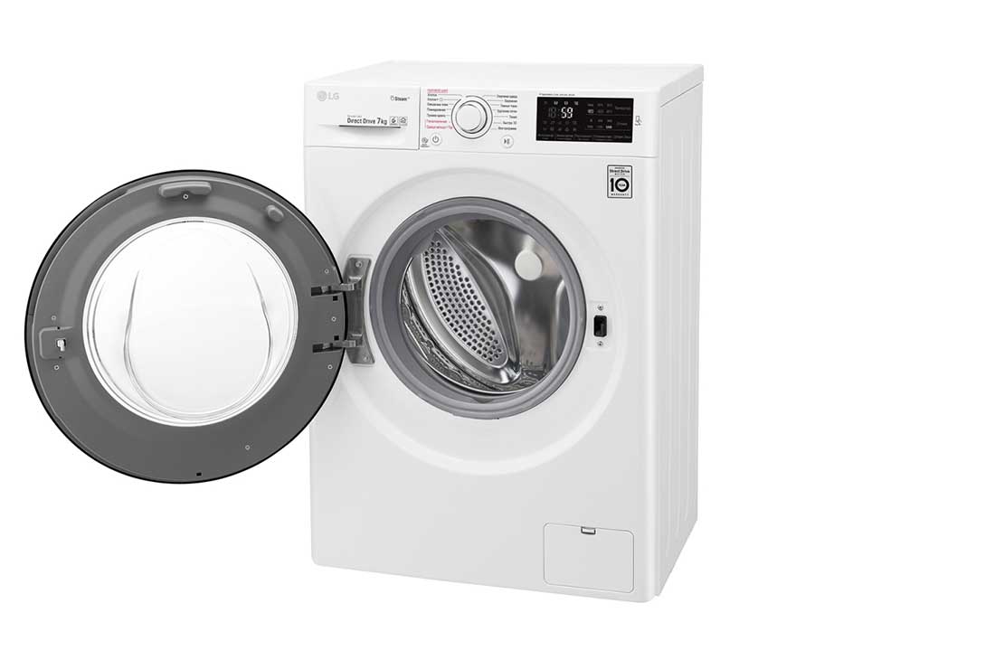 LG Стиральная машина LG с прямым приводом, 7 кг, 6 Motion, cтирка с паром Steam™ , F2V3HS6W, F2M5HS6W, thumbnail 13