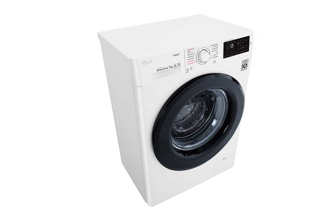 LG Стиральная машина LG с прямым приводом, 7 кг, 6 Motion, cтирка с паром Steam™ , F2V3HS6W, F2M5HS6W, thumbnail 8