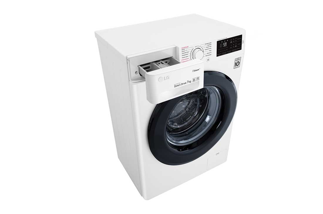 LG Стиральная машина LG с прямым приводом, 7 кг, 6 Motion, cтирка с паром Steam™ , F2V3HS6W, F2M5HS6W, thumbnail 9