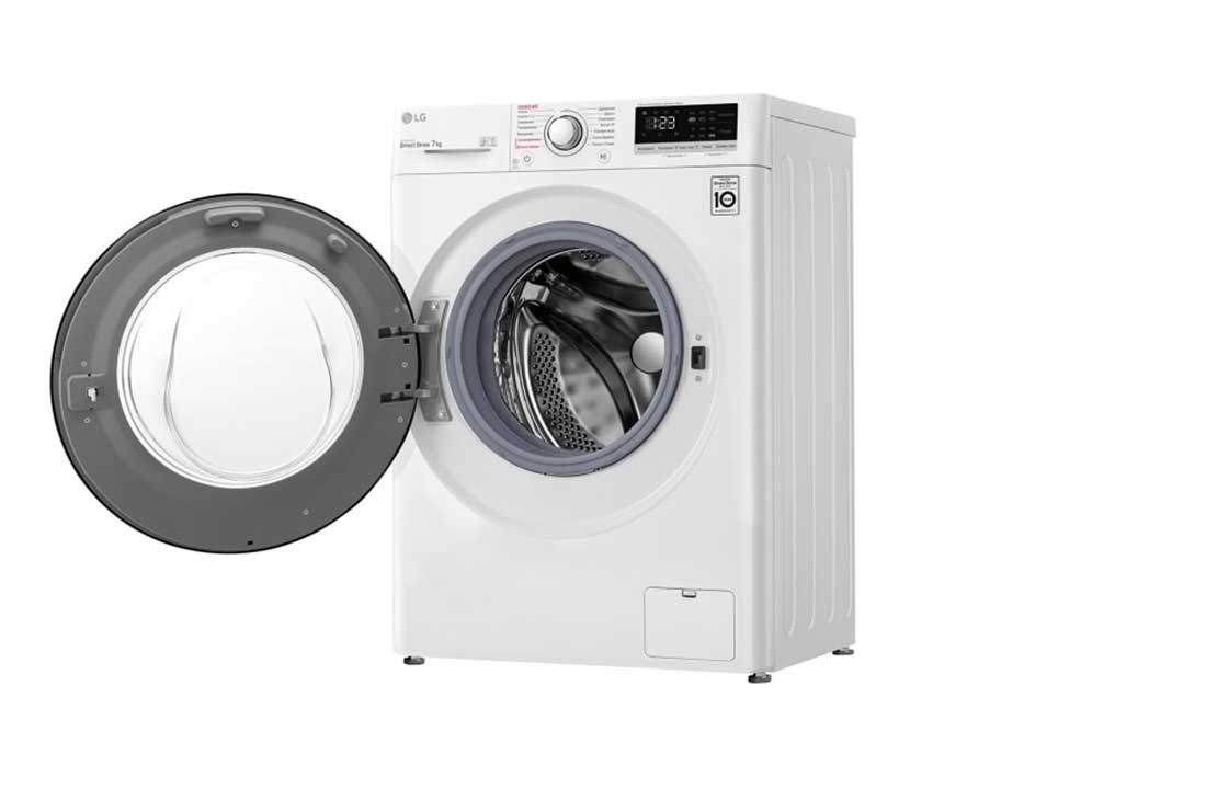 LG Узкая стиральная машина с технологией AI DD, 7кг, F2V3HS6W, F2V3HS6W, thumbnail 13