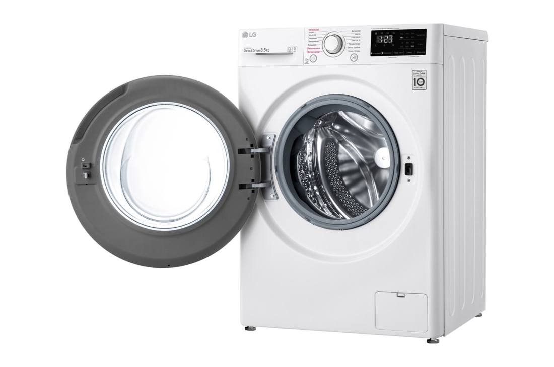 LG Узкая стиральная машина LG с технологией AIDD, 8,5кг, F2V3GS3W, F2V3GS3W, thumbnail 11