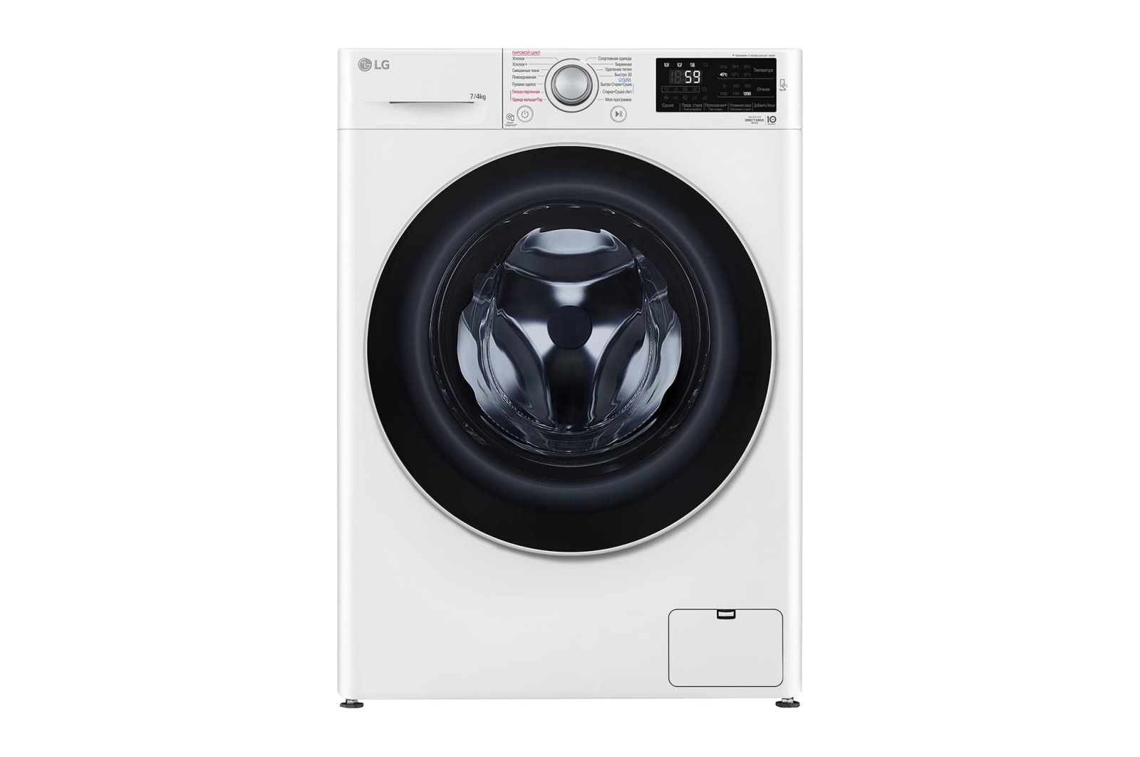 Стиральная машина LG F2J6HG7W с прямым приводом | LG Узбекистан