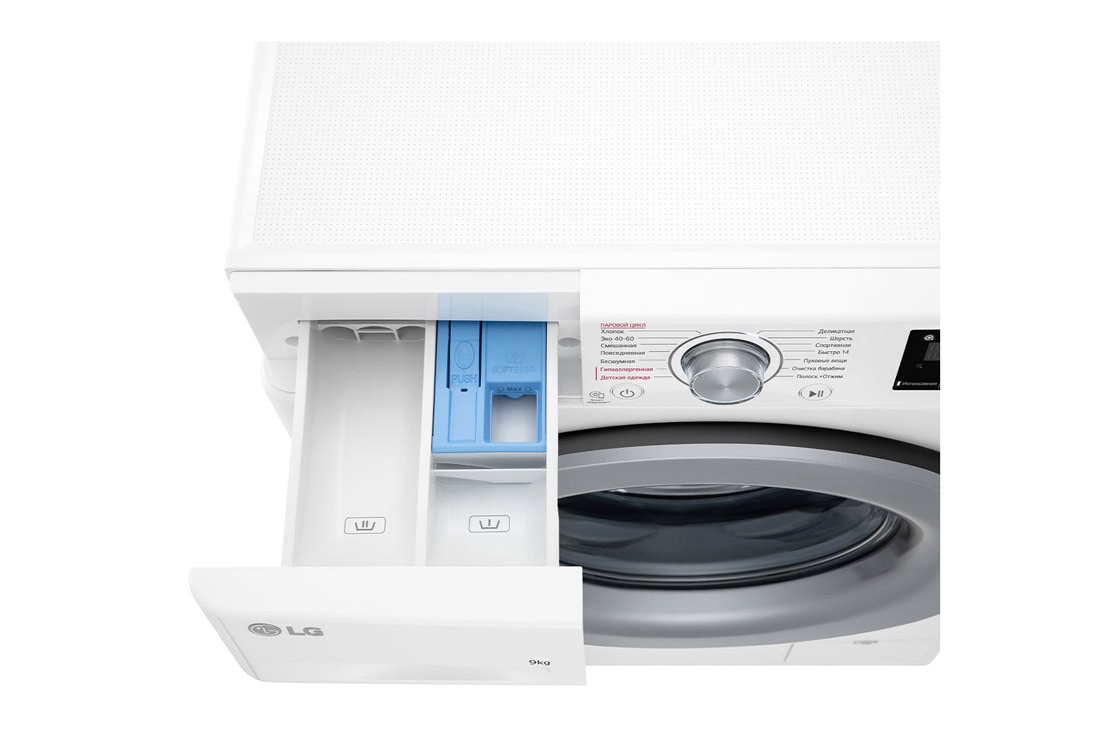 LG Стиральная машина LG 9 кг - AIDD™ |  Steam™ | Элегантный дизайн, LG Стиральная машина LG 9 кг - AIDD™ |  Steam™ | Элегантный дизайн, F2V3FS4W, F2V3FS4W, thumbnail 7