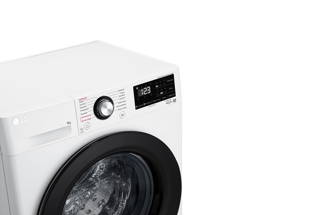 LG Стиральная машина LG 9 кг - AIDD™ |  Steam™ | Элегантный дизайн, LG Стиральная машина LG 9 кг - AIDD™ |  Steam™ | Элегантный дизайн, F2V3FS6W, F2V3FS6W, thumbnail 3