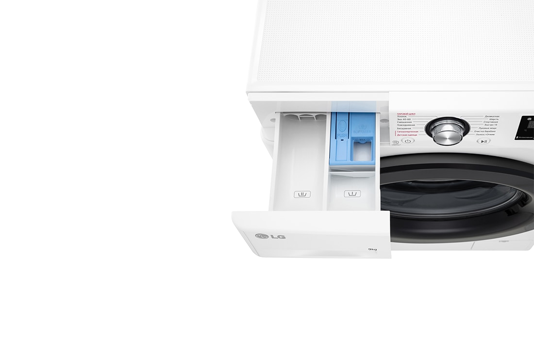 LG Стиральная машина LG 9 кг - AIDD™ |  Steam™ | Элегантный дизайн, LG Стиральная машина LG 9 кг - AIDD™ |  Steam™ | Элегантный дизайн, F2V3FS6W, F2V3FS6W, thumbnail 7