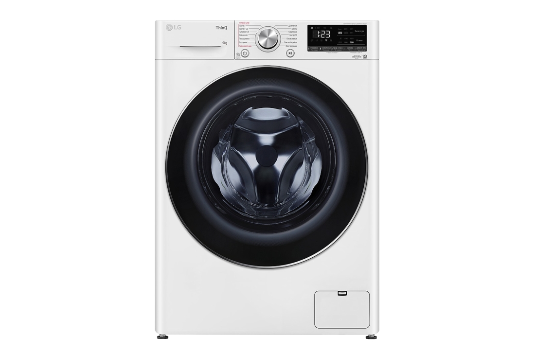 LG Стиральная машина LG 9 кг - AI DD™ | TurboWash™360˚ | Steam+™ | ThinQ™, LG Стиральная машина LG 9 кг - AI DD™ | TurboWash™360˚ | Steam+™ | ThinQ™, F2V9FW9W, F2V9FW9W