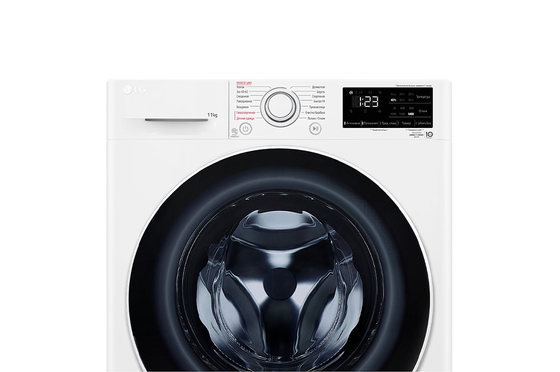 LG Стиральная машина LG 11 кг - AIDD™ | Steam™ | Элегантный дизайн, LG Стиральная машина LG 11 кг - AIDD™ |  Steam™ | Элегантный дизайн, F4V3ES6W, F4V3ES6W, thumbnail 6