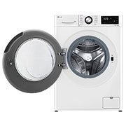LG 8 kg, Nozik kir yuvish mashinasi, Steam™, Elegant dizayn, front open, F2V3PS6J, thumbnail 2