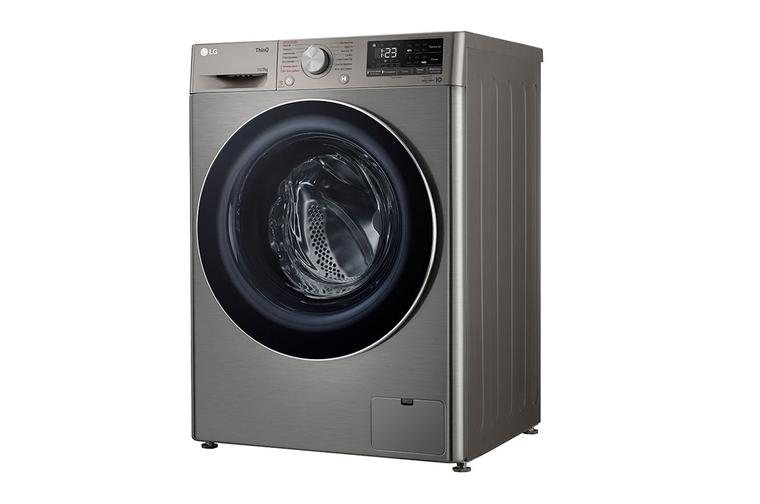 LG 11/7 кг, Стиральная машина с сушкой, Steam™, Right, TW4V5EG2S, thumbnail 12