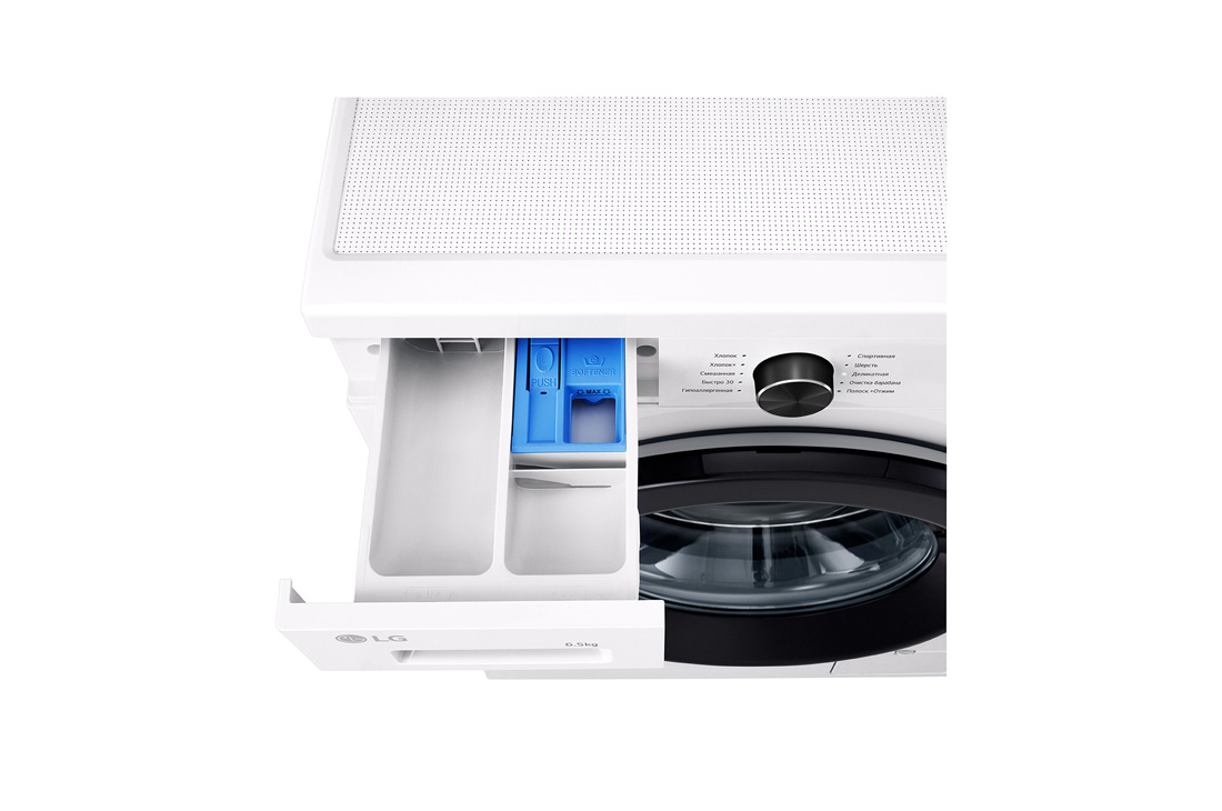 LG 6,5 кг, Узкая стиральная машина, Steam™, Элегантный дизайн | LG Узбекистан, TopDrawerOpen_slim, F2Y1WS6W, thumbnail 7