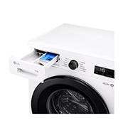 LG 6,5 кг, Узкая стиральная машина, Steam™, Элегантный дизайн | LG Узбекистан, TopRightDrawerOpen_slim, F2Y1WS6W, thumbnail 6