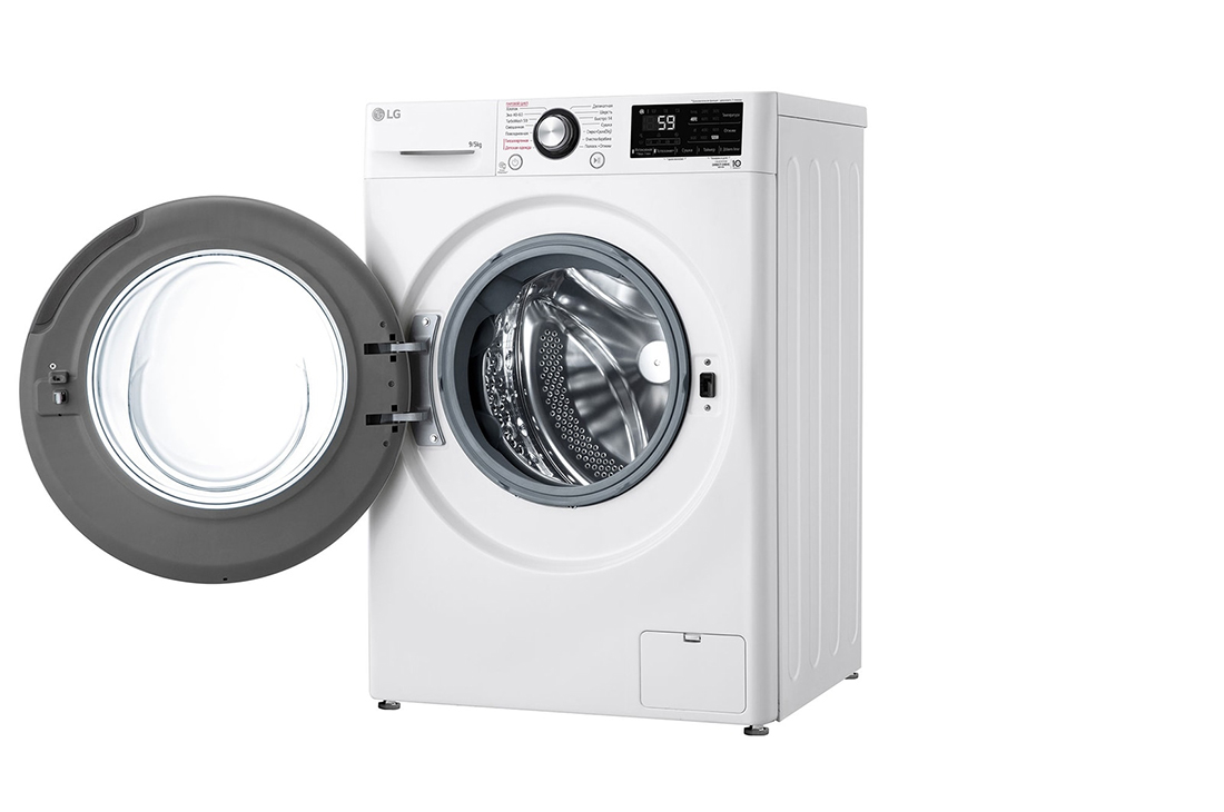LG Стиральная машина с сушкой LG 9/5 кг - AI DD™ | Steam™, Right_Open, F2V3FR6W, thumbnail 11