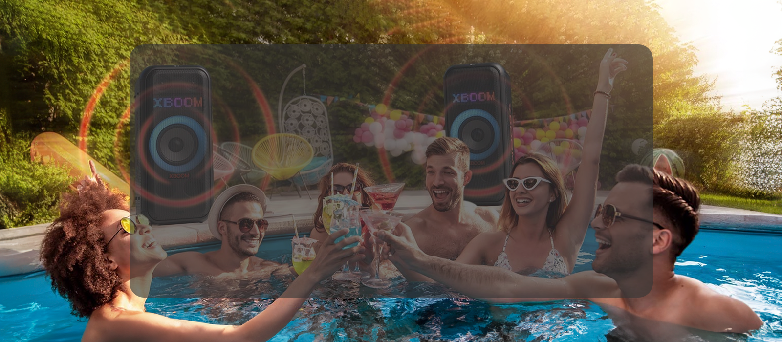 Как настроиться на ритм лета вместе с колонками LG