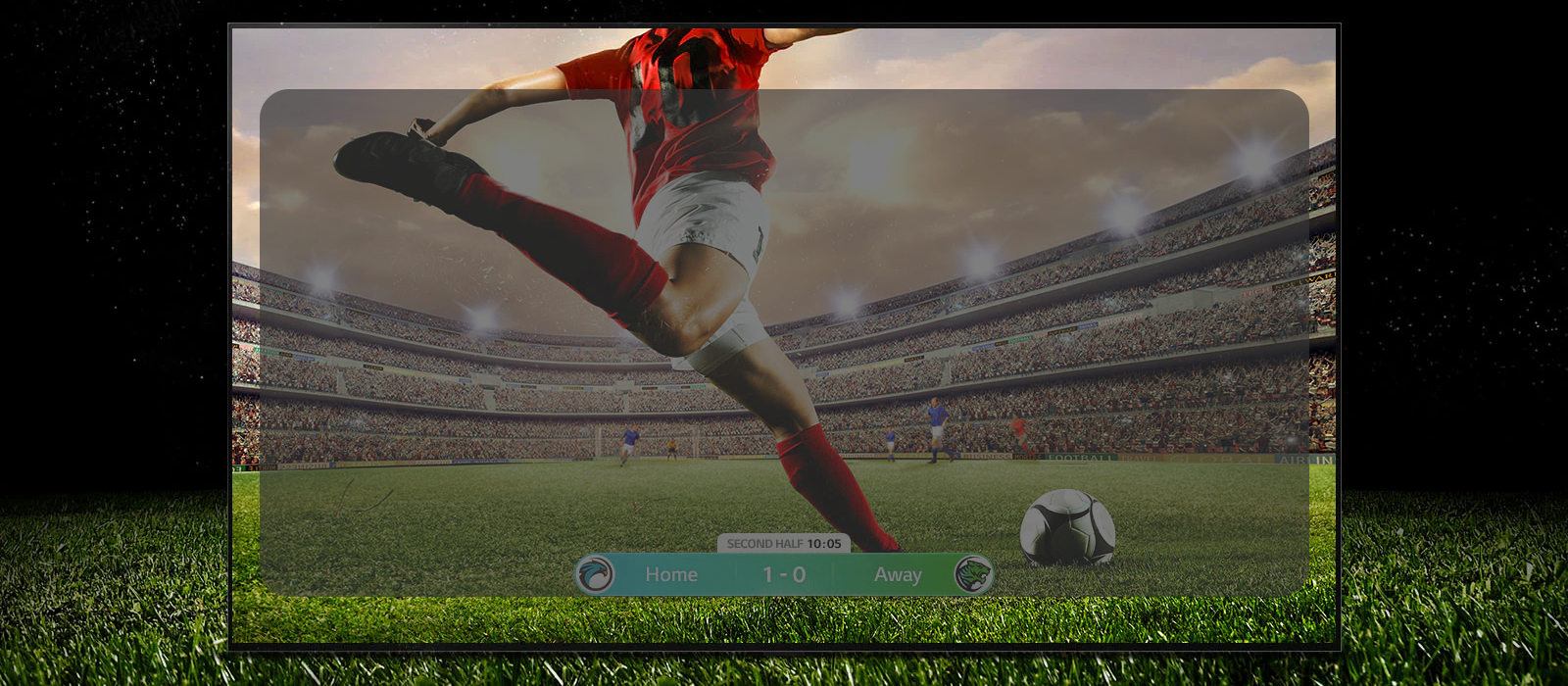 LG Smart TV создают атмосферу для ярких спортивных побед