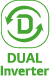 Icon of Dual Inverter Compressor™