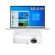 LG Laptop LG gram 16ZD90P-G.AX54A5/ Máy chiếu LG CineBeam PH510PG.ATV, 16ZD90PAX54A5.PH510PG, 16ZD90PAX54A5.PH510PG, thumbnail 1