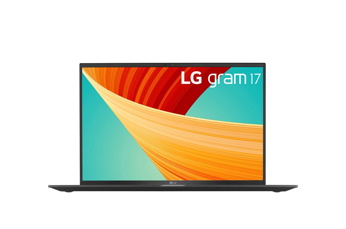 LG Laptop LG gram 17'', Windows 11 Home Plus, Intel® Core™ i7 Gen 13, 16GB, 1TB, 17Z90R-G.AH78A5, Hình ảnh phía trước, 17Z90R-G.AH78A5