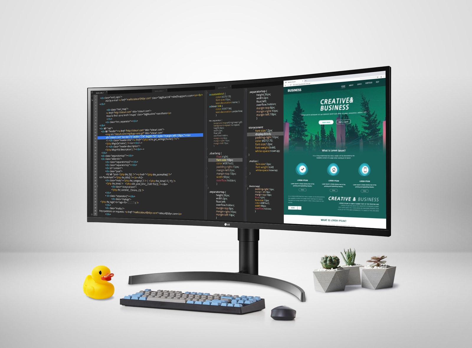 Màn hình LG 35WN75C UltraWide có những tính năng Diện tích màn hình - 3440x1440 | UltraWide™ QHD Màu sắc - sRGB 99% HDR - HDR10 Kết nối - USB-C™