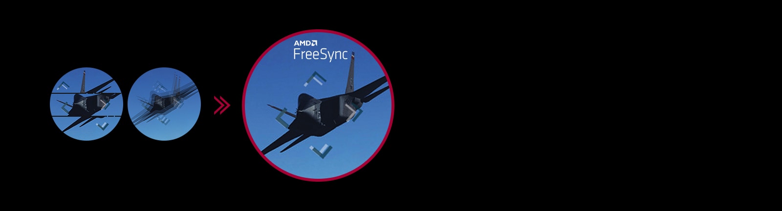 AMD FreeSync™ mang đến chuyển động nhanh và mượt mà trong các trò chơi có độ phân giải cao, nhịp độ nhanh