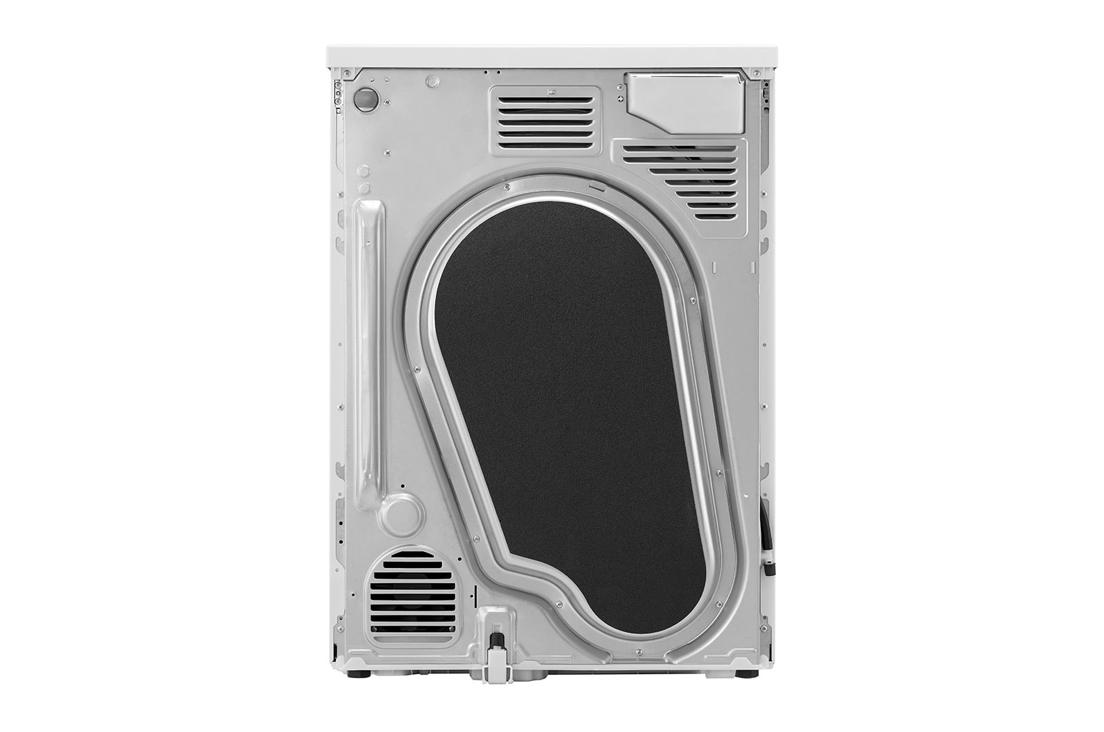 LG Máy sấy LG DUAL Inverter Heat Pump 9kg (trắng) DVHP09W, Lưng, DVHP09W