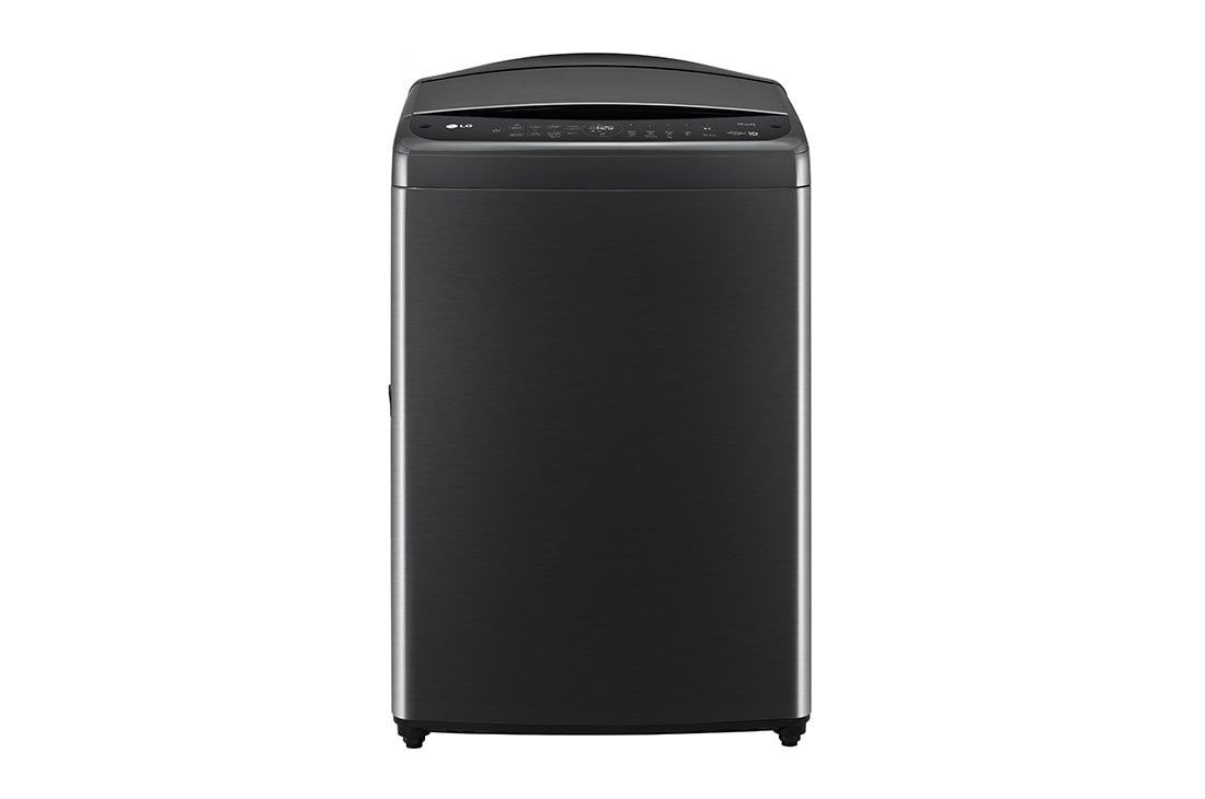 LG Máy giặt lồng đứng LG AI DD™ Inverter 20kg màu đen TV2520DV7J, Khung cảnh phía trước, TV2520DV7J