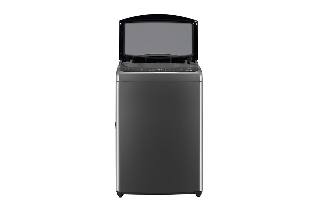LG Máy giặt lồng đứng LG AI DD™ Inverter 19kg màu đen TV2519DV7B, Chế độ xem mở phía trước, TV2519DV7B