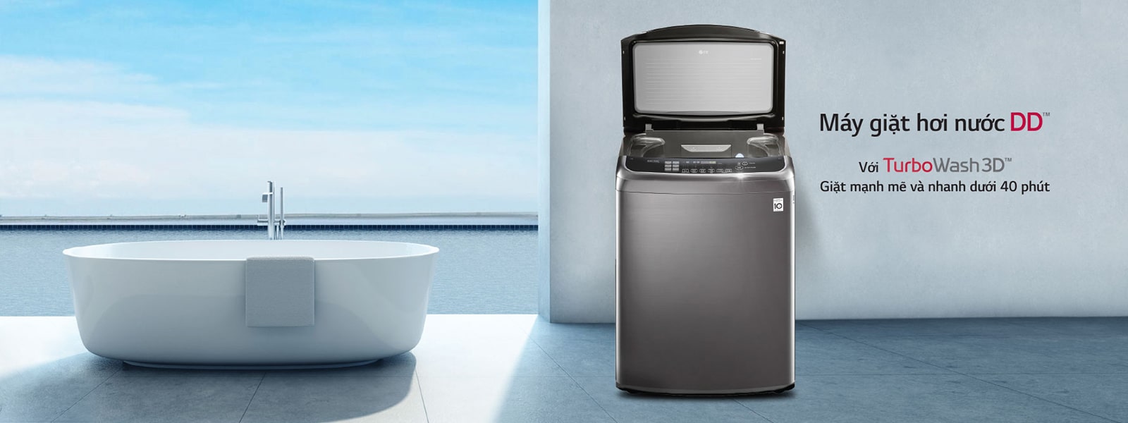 Máy giặt lồng đứng - Máy giặt cửa trên | LG Việt Nam