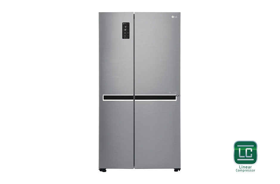 LG Tủ lạnh LG Side by side Inverter Linear™ ngăn đông mềm 0*C 626L màu bạc GR-B247JS, GR-B247JS