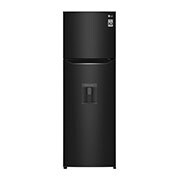 LG Smart Inverter™ 272L Tủ lạnh ngăn đá trên với DoorCooling+™ (Đen), front view, GN-D255BL, thumbnail 1