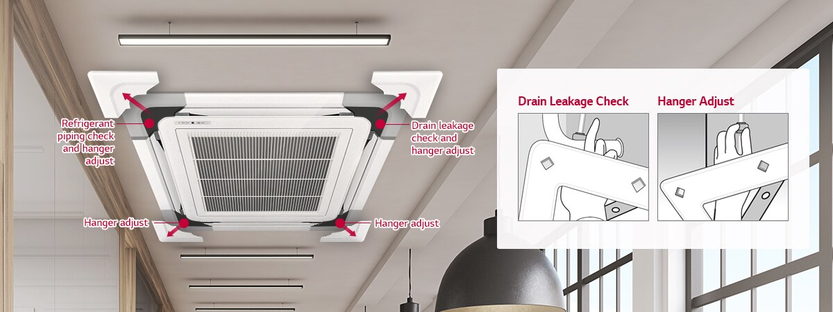 Split System Ac Cassette Air Conditioners Lg South Africa