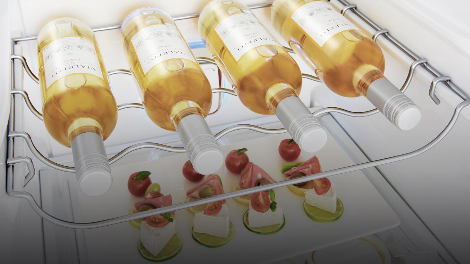 LG Fridges - Full Wine Rack