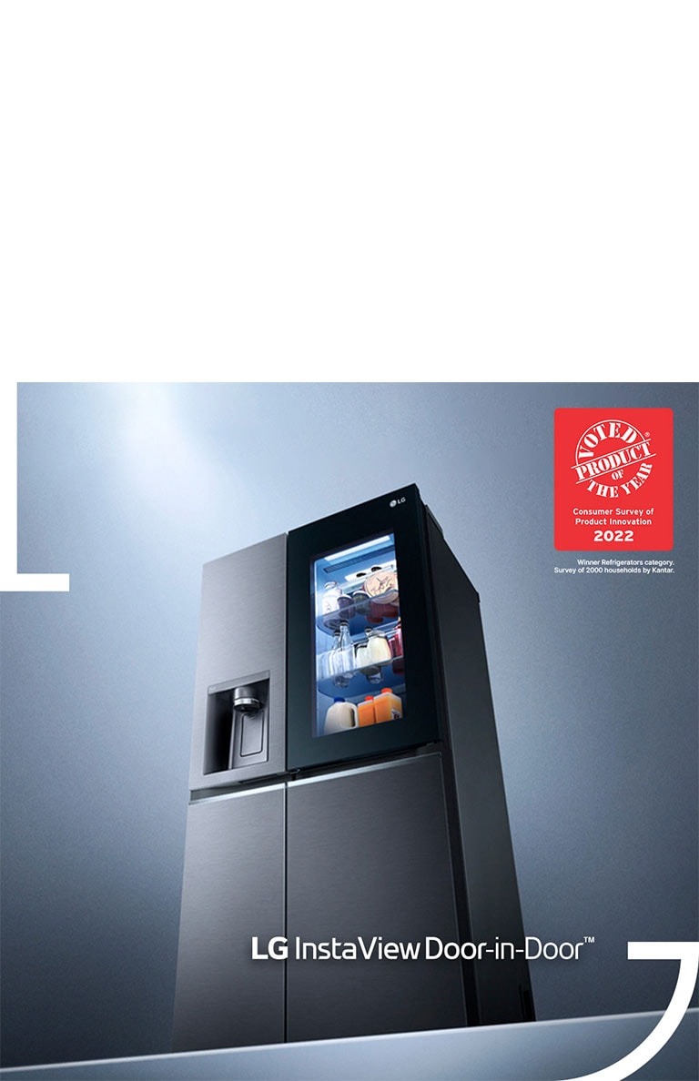 LG’s innovative InstaView fridge wins Product of the Year award
