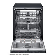 LG Matte Black QuadWash™ Steam Dishwasher, DFB325HM, thumbnail 3