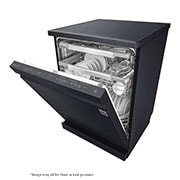 LG Matte Black QuadWash™ Steam Dishwasher, DFB325HM, thumbnail 5