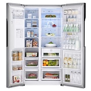 LG 614L Stainless Steel Side by Side Refrigerator, Door-in-Door™, GR-J237JSNN, thumbnail 4