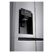 LG 601L Platinum Silver Side by Side Refrigerator, Mega Capacity, GC-L247SLUV, thumbnail 5