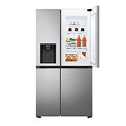 LG Side by Side Refrigerator, Uvnano™, Door Cooling, Multi AirFlow, Smart ThinQ, Platinum Silver Color, GC-J257SLRS, GC-J257SLRS, thumbnail 3