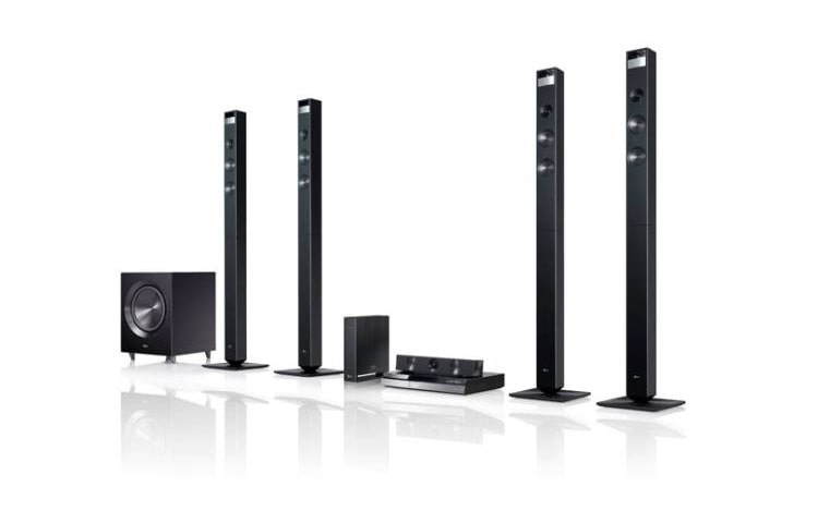 LG 1100W 9.1 Home Cinema System with LG Smart TV and Wireless Rear Speakers, BH9520TW