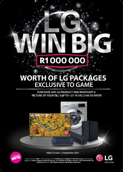LG Game Win Big Competition Terms & Conditions