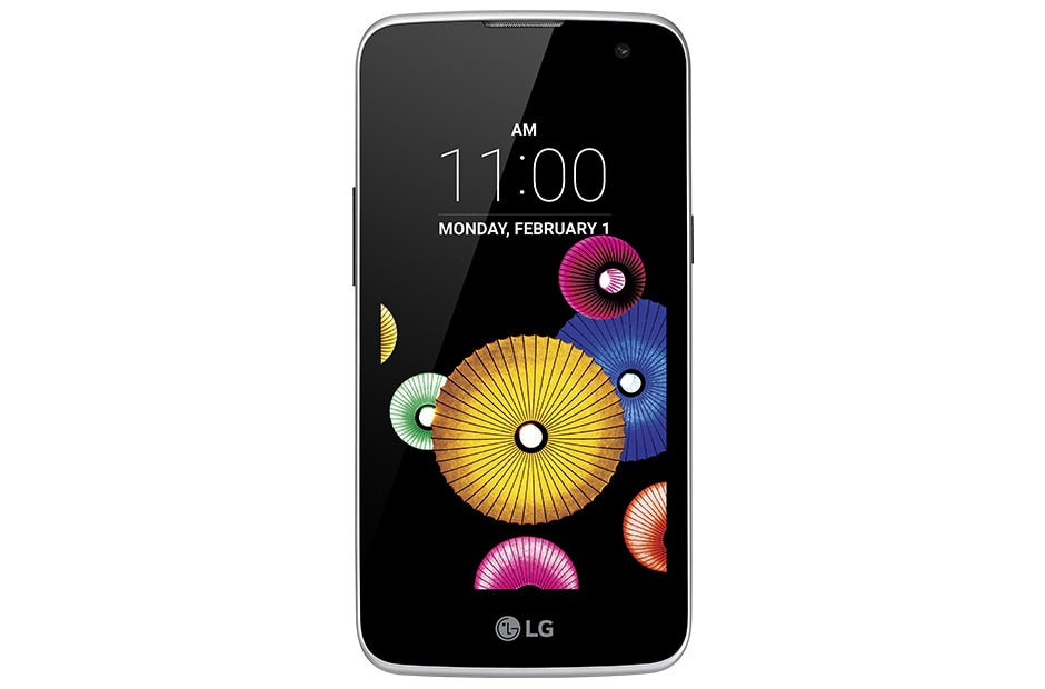 LG  K4 Indigo Smartphone with Gesture Shot, LGK120E