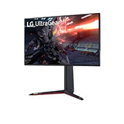 LG 27'' UHD 4K UltraGear™ Nano IPS 1ms (GtG) Gaming Monitor with VESA DSC,  -15 degree side view, 27GN950-B, thumbnail 2