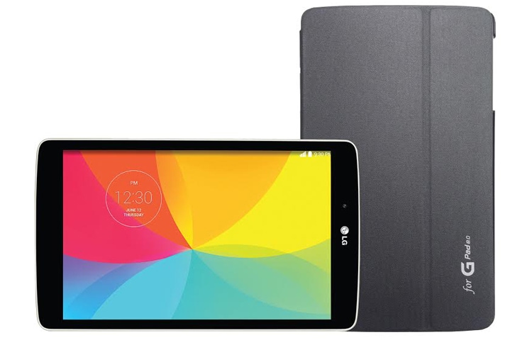 LG G PAD 8.0 ONLY AVAILABLE IN WHITE , V490