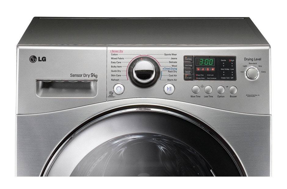 LG 9kg Metallic Tumble Dryer : RC9041C3Z | LG South Africa