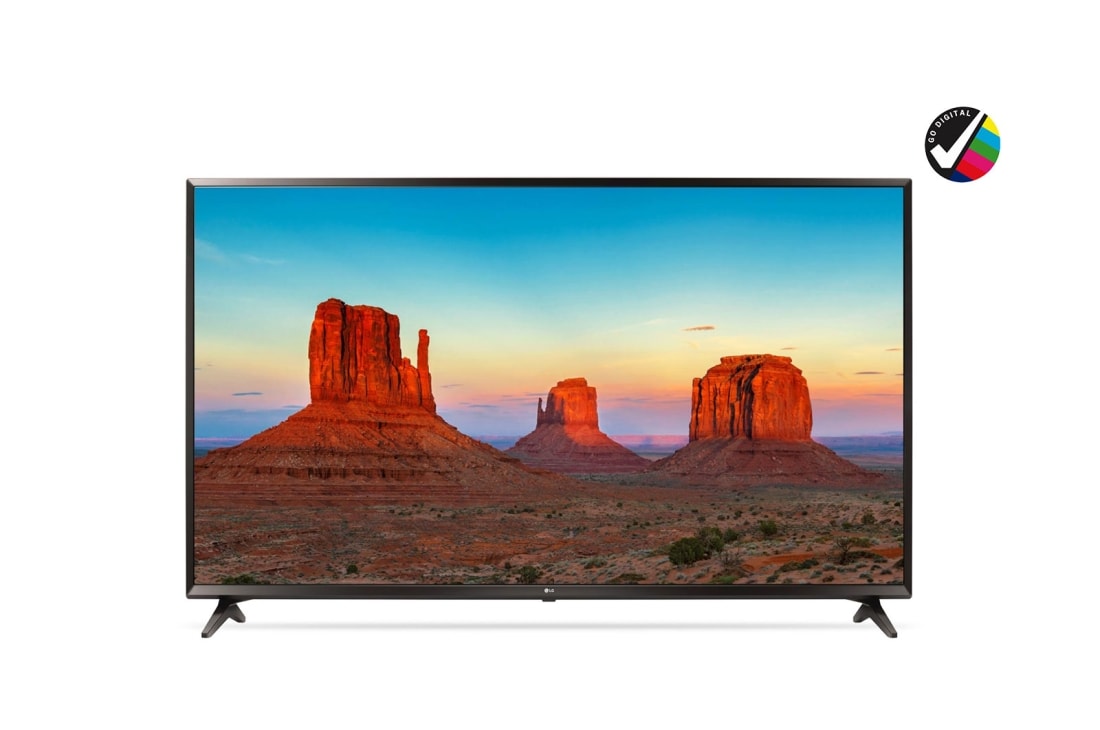 LG UHD TV 65 inch UK6100 Series IPS 4K Display 4K HDR Smart LED TV, 65UK6100PVA